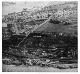 Aerial photograph of North End Halifax