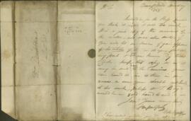One letter to James Dinwiddie from William Hyslop