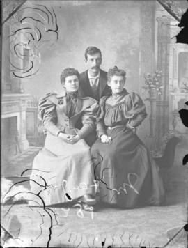 Photograph of Mr. Fanjoy and lady friends