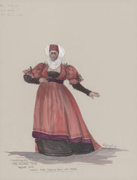Costume design for the Miller's Wife