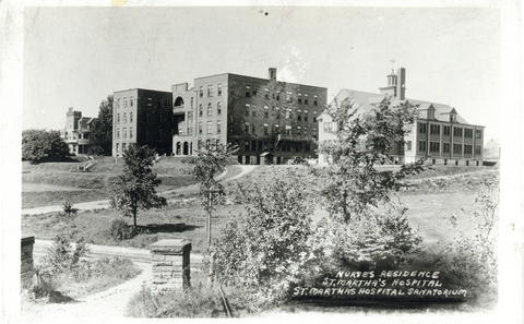 Photograph of Nurses Residence at St. Martha's Hospital Sanatorium ...