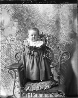 Photograph of James Reeves' baby