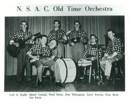 Photograph of the N.S.A.C. [Nova Scotia Agricultural College] Old Time Orchestra