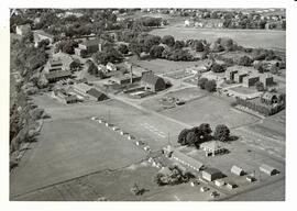 Photographs of aerial views of the Nova Scotia Agricultural College campus