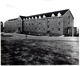 Photograph of the newly constructed Fraser House at the Nova Scotia Agricultural College