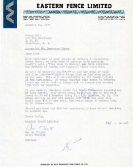 1977 Sheep Producers' Association of Nova Scotia correspondence and reports