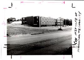 Photograph of the new Cox Institute of Agricultural Technology at the Nova Scotia Agricultural Co...