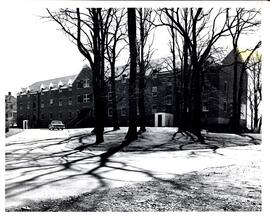 Photograph of Trueman House in fall/winter