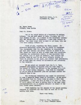 1958-1959 Sheep Producers' Association of Nova Scotia correspondence and reports