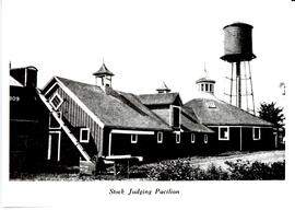 Photograph of the Nova Scotia Agricultural College stock judging pavilion