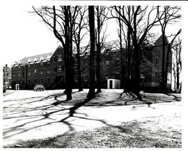 Photograph of Trueman House in fall/winter