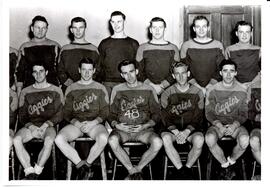 Photograph of the 1948 Nova Scotia Agricultural College rugby team