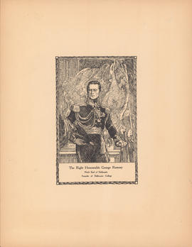 The Right Honourable George Ramsay. Ninth Earl of Dalhousie. Founder of Dalhousie College : [print]