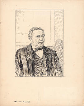 Charles Macdonald, M.A. Professor of mathematics, 1863–1901 : [drawing]
