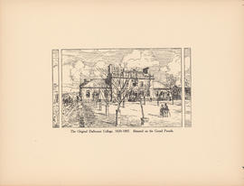 The original Dalhousie College, 1820–1887. Situated on the Grand Parade : [print]