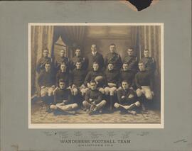 Team portrait of the Halifax Wanderers Club, 1916